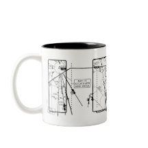 Tasse carte aéronautique IFR