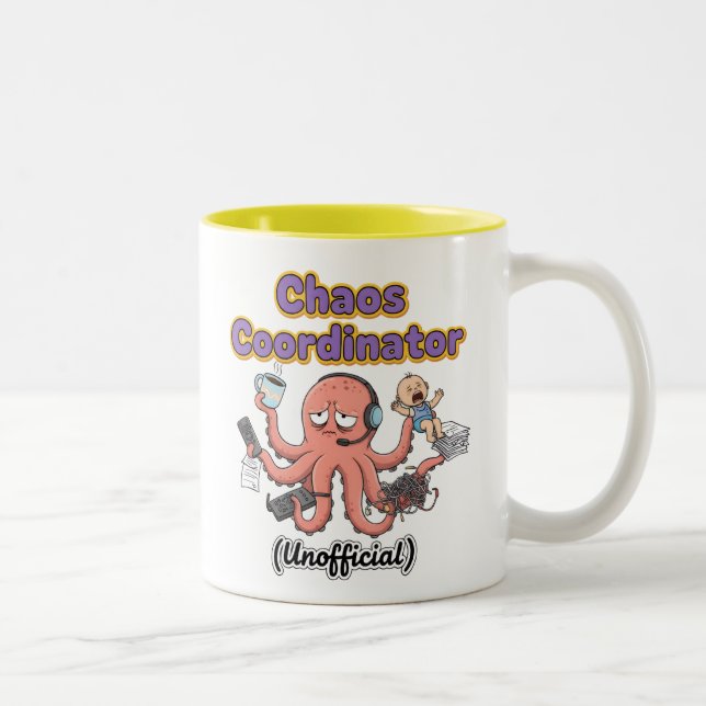 2 Couleurs Tasse Chaos Coordinator (Droit)