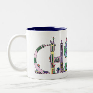 2 Couleurs Tasse   CHARLESTON, Sc (CHS)