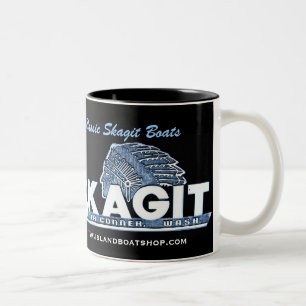 2 Couleurs Tasse classique de bateaux de Skagit