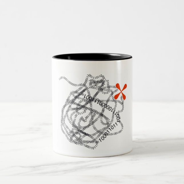 2 Couleurs Tasse codée (Centre)