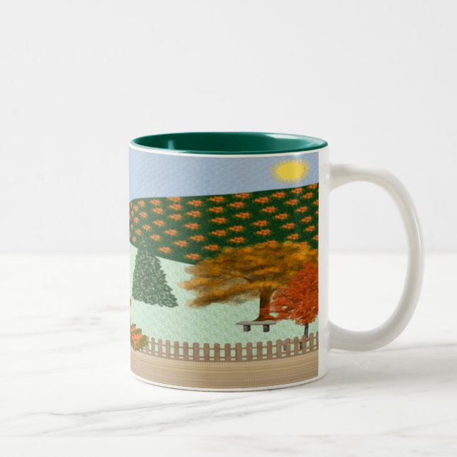 2 Couleurs Tasse creuse de citrouille (Droit)