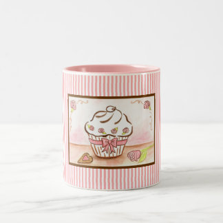 2 Couleurs Tasse Cupcake