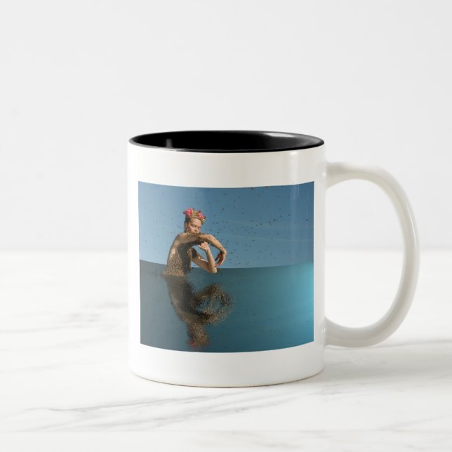 2 Couleurs tasse d'abeille (Droit)