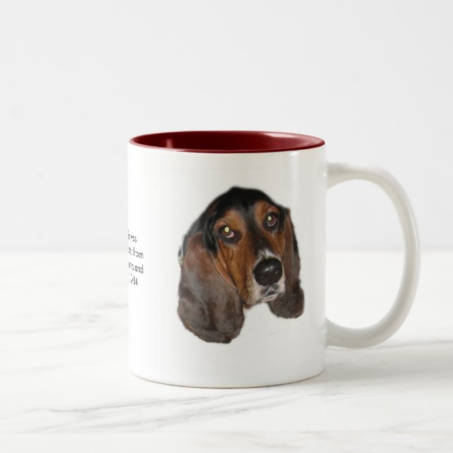 2 Couleurs Tasse d'adoption de Taz (Droit)