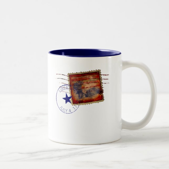 2 Couleurs tasse d'affranchissement (Droit)