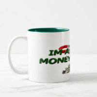 Tasse d'aimant d'argent