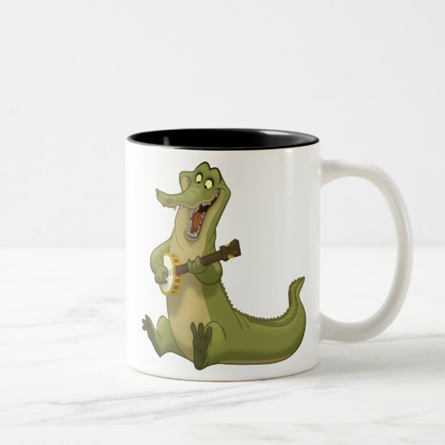 2 Couleurs Tasse d'alligator de Banjo-Strummin' (Droit)