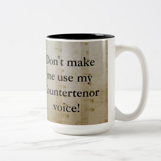 2 Couleurs Tasse d'alto (Droit)