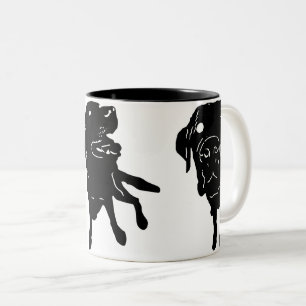 2 Couleurs Tasse d'amour de laboratoire