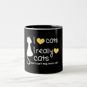 2 Couleurs Tasse d'amoureux de les chats de Debbie