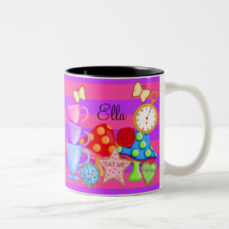 2 Couleurs Tasse d'anniversaire du pays des merveilles