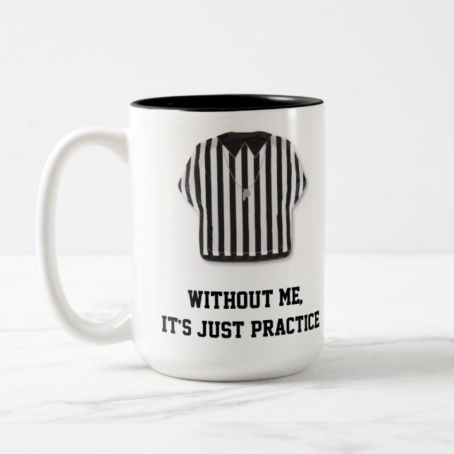 2 Couleurs Tasse d'arbitre (Gauche)