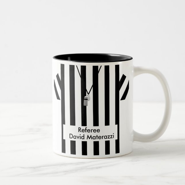 2 Couleurs Tasse d'arbitre (Droit)