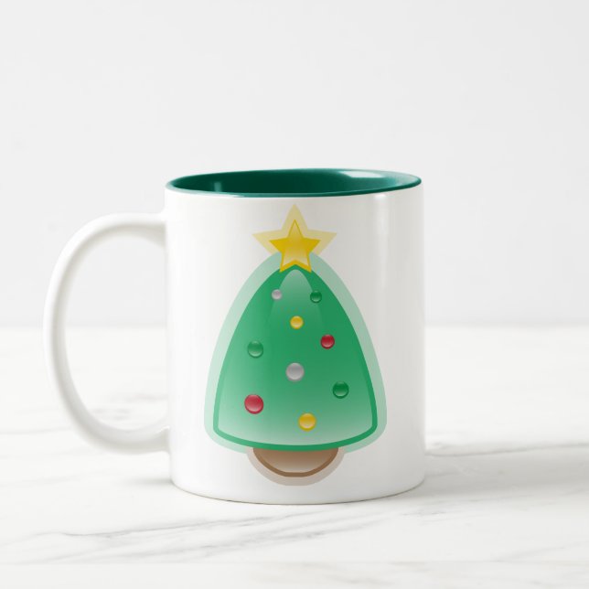 2 Couleurs Tasse d'arbre de Squee de Noël de Squishies (Gauche)