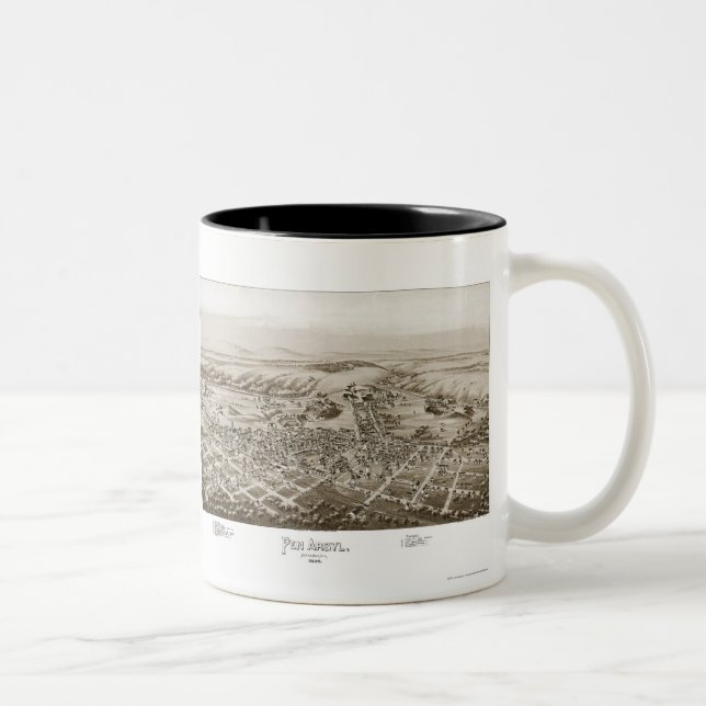 2 Couleurs Tasse d'Argyl 1894 de stylo (Droit)