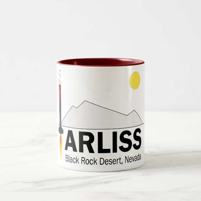 2 Couleurs Tasse d'ARLISS d'amour (Centre)