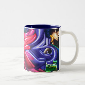 2 Couleurs Tasse d'art de Mon-Rue