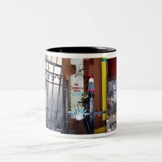 2 Couleurs tasse d'art de rue de m NYC