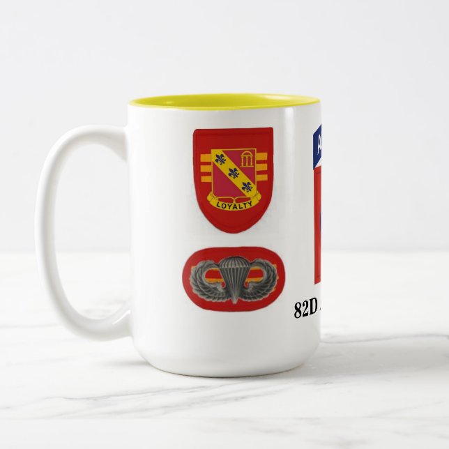 2 Couleurs tasse d'artillerie de campagne de MILLIARD 3D (Gauche)