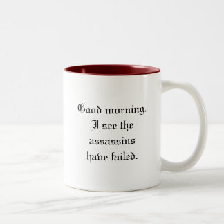 2 Couleurs Tasse d'assassins