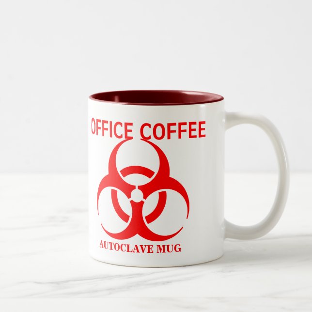 2 Couleurs Tasse d'autoclave de café de bureau (Droit)
