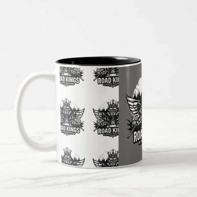 2 Couleurs Tasse d'aventure voiture & moto  (Gauche)