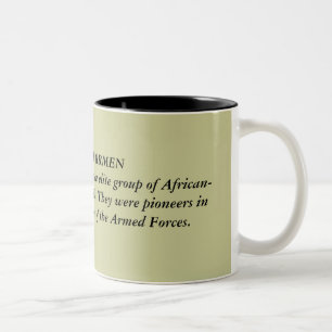 2 COULEURS TASSE D'AVIATEURS DE TUSKEGEE