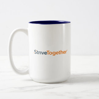 2 Couleurs Tasse de 13oz - Intérieur bleu