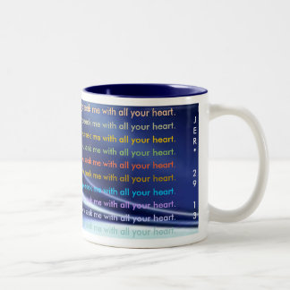 2 COULEURS TASSE DE 29:13 DE JÉRÉMIE