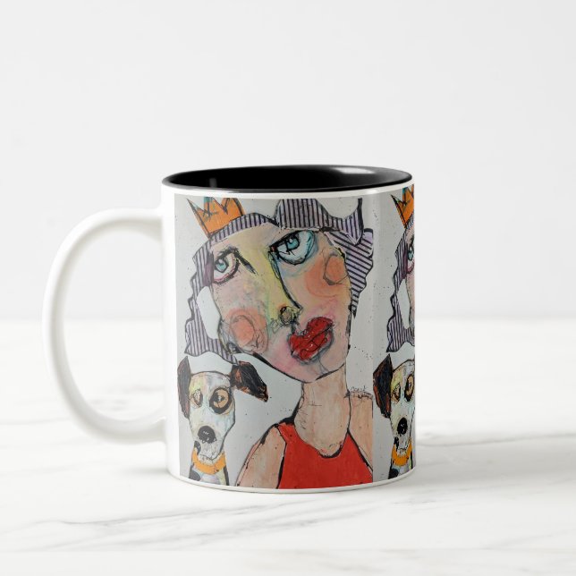 2 Couleurs Tasse de 330ml Lien inexprimé  (Gauche)