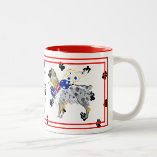 2 Couleurs Tasse de "amour de Tilly" des anges de Gulliver