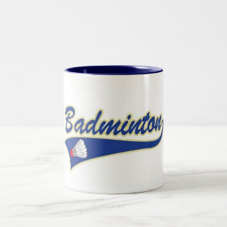 2 Couleurs Tasse de badminton