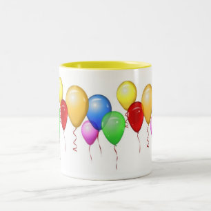 2 Couleurs Tasse de ballons