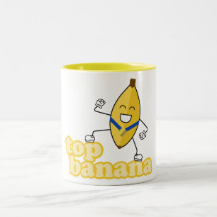 2 Couleurs Tasse de banane supérieure