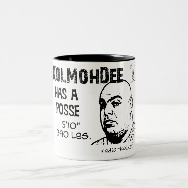 2 Couleurs Tasse de bande de KolMohDee (Centre)