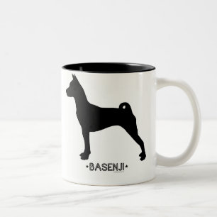 2 Couleurs Tasse de Basenji