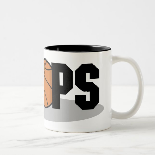2 Couleurs Tasse de basket-ball de cercles (Droit)