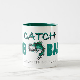 2 Couleurs Tasse de BASSE de COPIE de club de pêche d'UNCW