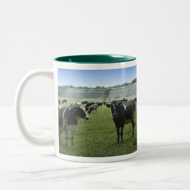 2 Couleurs Tasse de bétail du Holstein (Gauche)