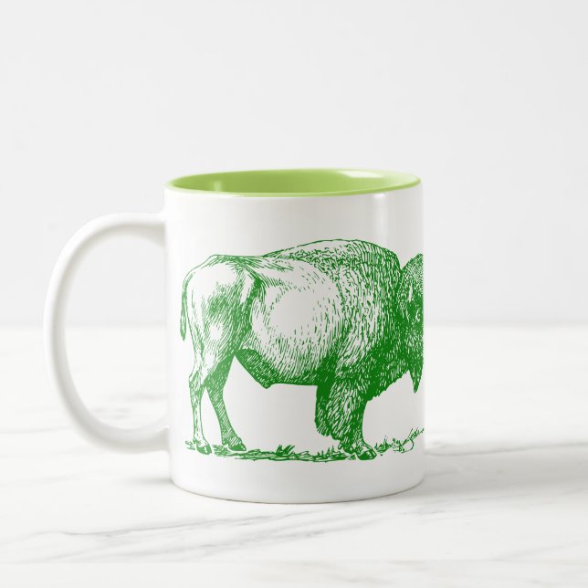 2 Couleurs Tasse de bison (Gauche)