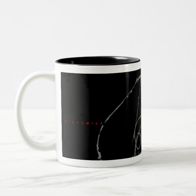 2 Couleurs Tasse de Bloodwire [noir] (Gauche)