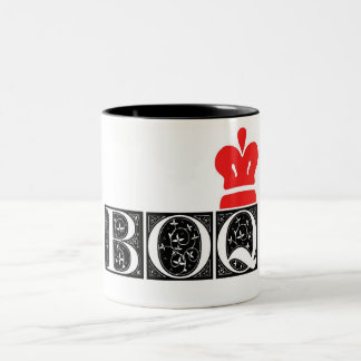 2 Couleurs Tasse de BOQ [vieille reine amère]
