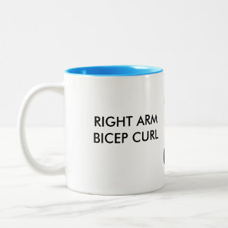 2 Couleurs Tasse de boucle de biceps