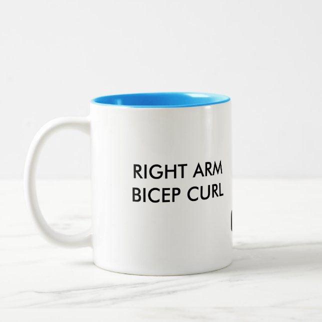 2 Couleurs Tasse de boucle de biceps (Gauche)