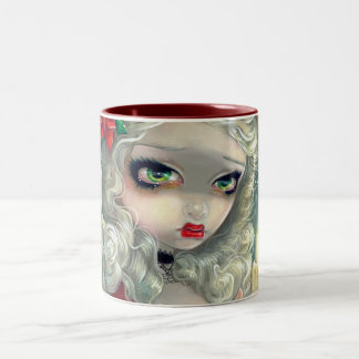 2 Couleurs Tasse "de bougie de Noël"