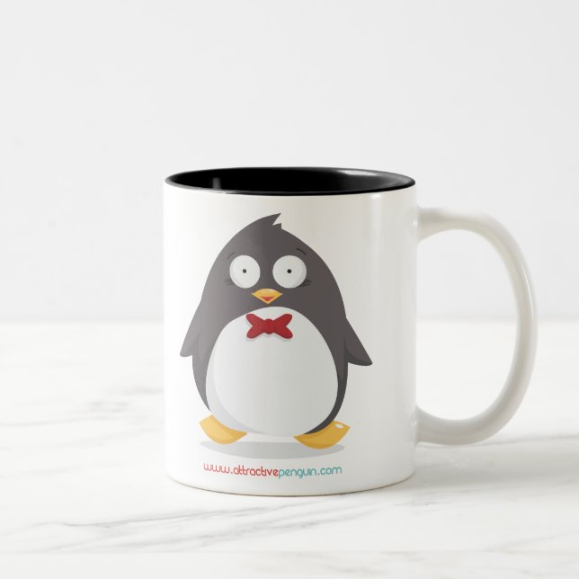 2 Couleurs Tasse de breuvage magique de pingouin (Droit)
