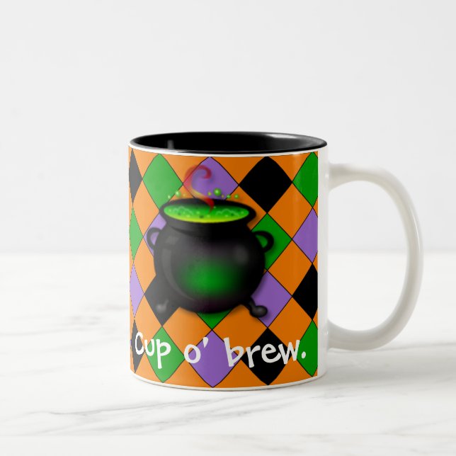 2 Couleurs Tasse de Brew d'O de tasse de Halloween (Droit)