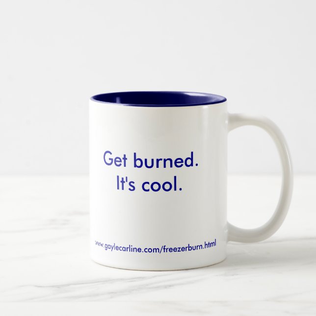 2 Couleurs Tasse de brûlure de congélateur (Droit)