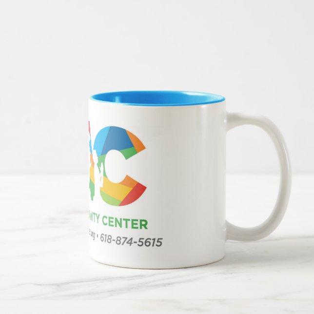 2 Couleurs Tasse de CAC (Droit)